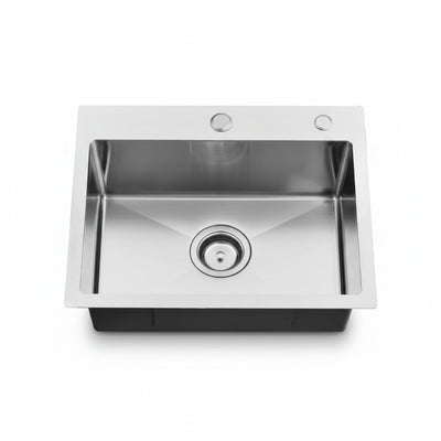 20 Inch Drop in Bar Sink, 20 X 16 Small Drop in Kitchen Sink Stainless Steel Outdoor Top Mount 16 Gauge Single Bowl Rv Kitchen Sink