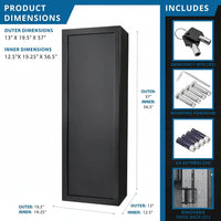 7.87 Cubic Ft Keypad Rifle Safe