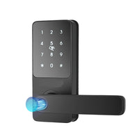 Smart Lock 5 in 1 Smart Door Knob Fingerprint Deadbolt with App Control Bluetooth Smart Lock Keyless Entry Door Lock
