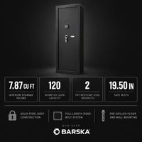 7.87 Cubic Ft Keypad Rifle Safe — Results & Stats