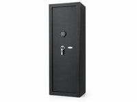 Biometric Rifle Safe Designed for Secure Firearm Storage, 120 Fingerprint Module, Steel Construction, 7.87 Cu Ft — Studio Shot