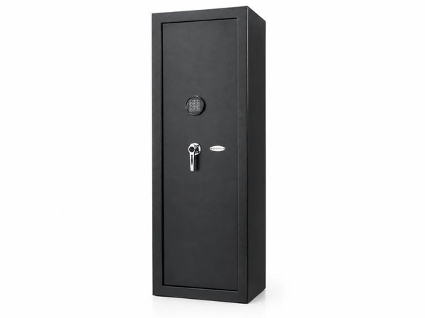 Biometric Rifle Safe Designed for Secure Firearm Storage, 120 Fingerprint Module, Steel Construction, 7.87 Cu Ft — Studio Shot